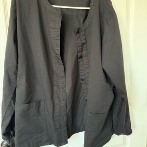 Nurse Mates Black Scrub Jacket
